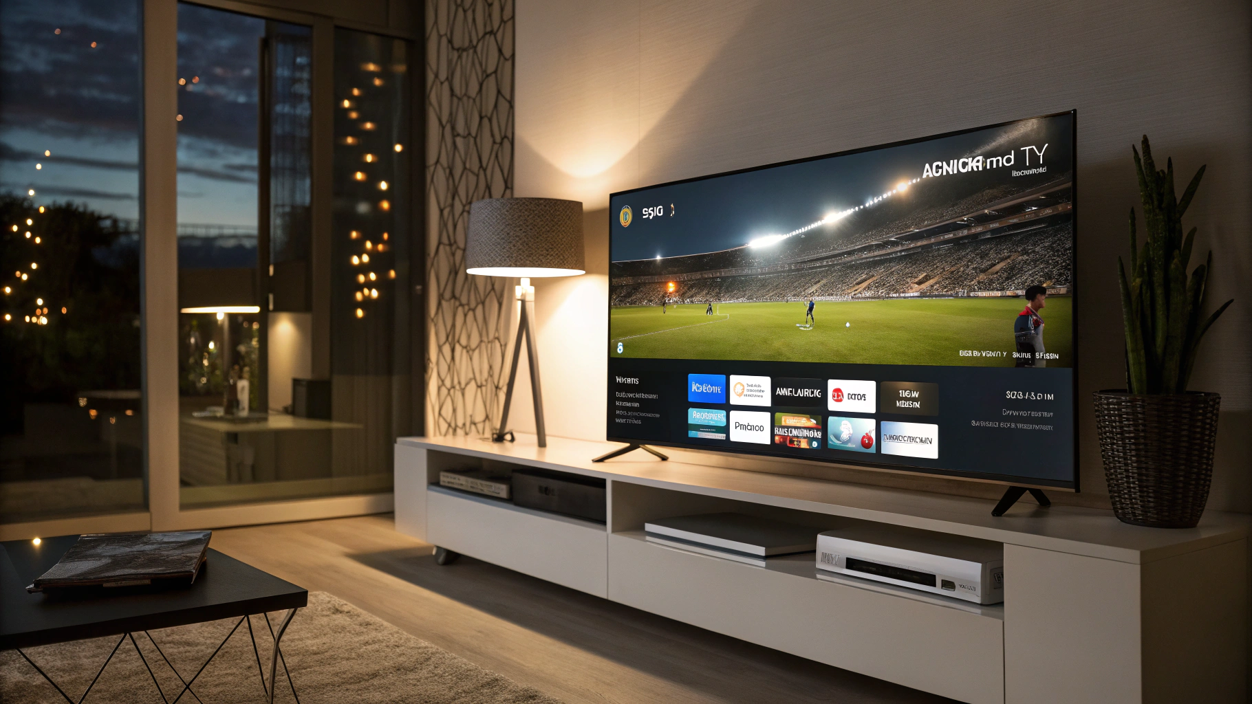 IPTV installeren op Sony Bravia TV met TiviMate app interface